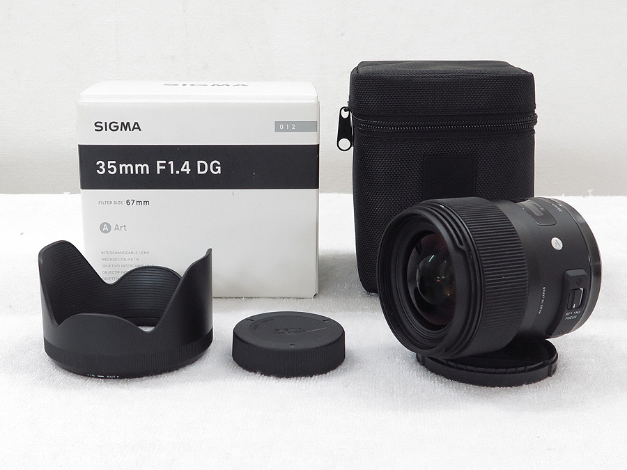 SIGMA 35mm F1.4 DG HSM Nikonマウント レンズ 元箱付 @26693 / 中古オーディオ買取、販売、通販のショップ