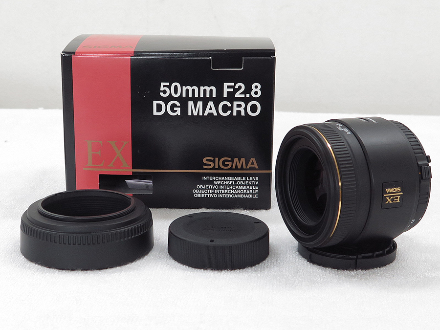 SIGMA MACRO 50mm F2.8 EX DG Nikonマウント レンズ 元箱 @26695 / 中古オーディオ買取、販売、通販の