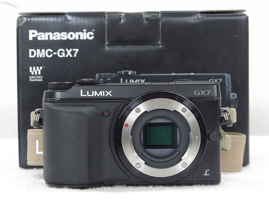 パナソニック Panasonic LUMIX DMC-GX7 カメラ 元箱付 @26705 / 中古