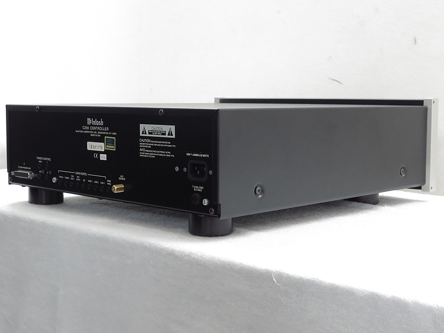 マッキントッシュ Mcintosh C200 プリアンプ 正規品100V @26768 / 中古オーディオ買取、販売、通販のショップアフロオーディオ横浜