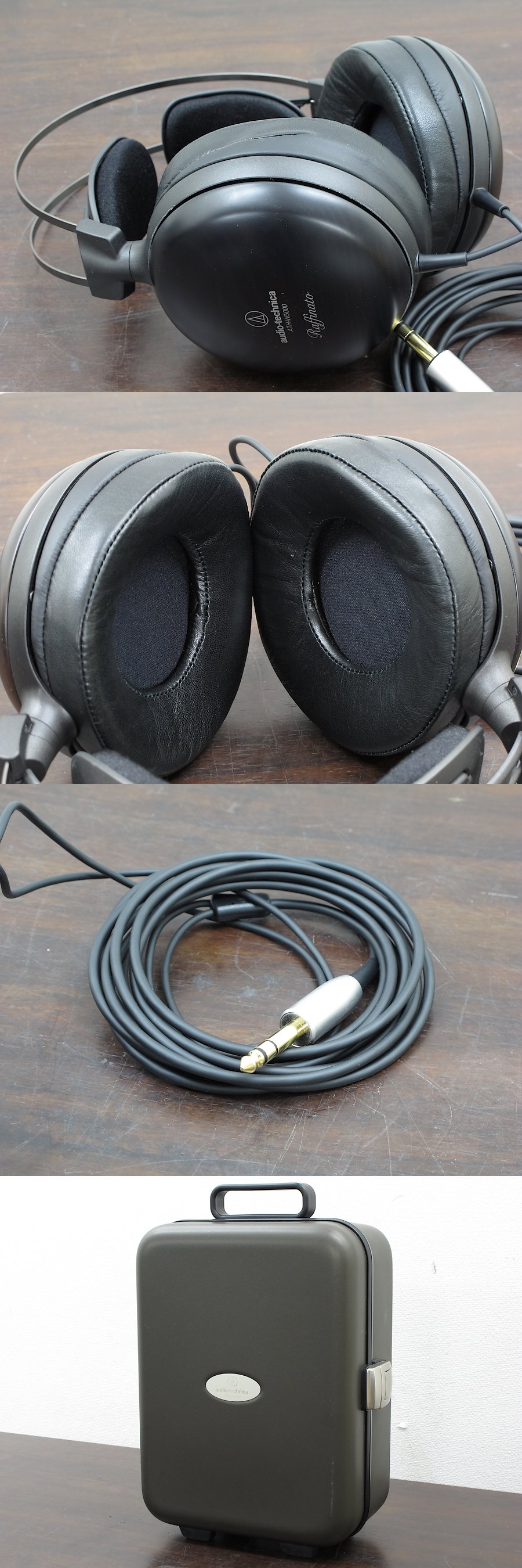 audio-technica ATH-W5000 ヘッドフォン 専用ケース付き @26870 / 中古オーディオ買取、販売、通販のショップアフロ オーディオ横浜