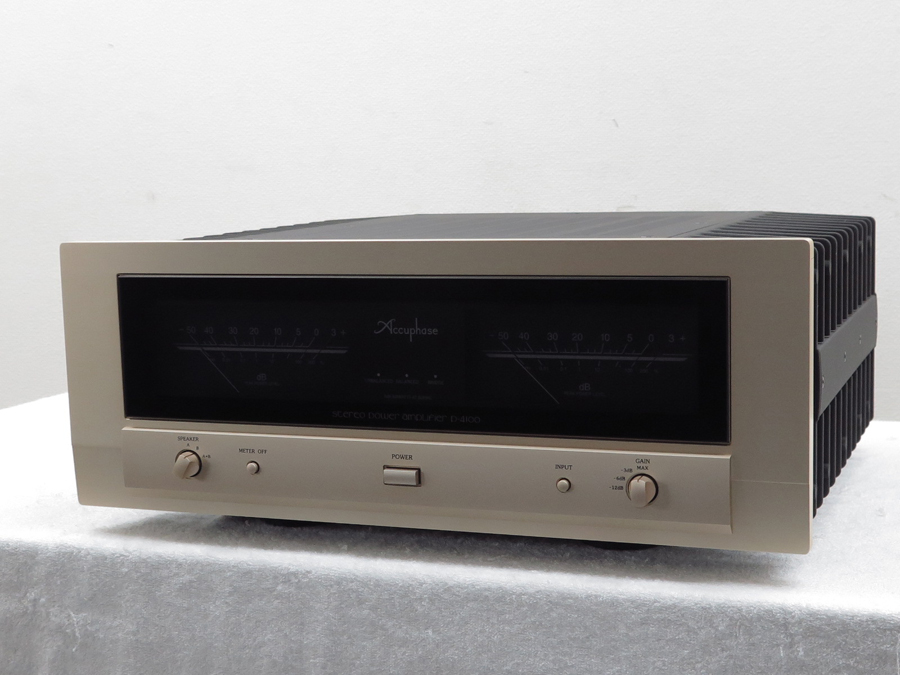 Accuphase P-4100 ステレオパワーアンプ 美品】Accuphase P-4100 STEREO POWER AMPLIFIER アキュフェーズ