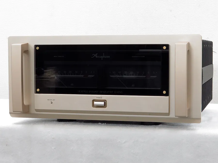 アキュフェーズ Accuphase P-650 パワーアンプ 元箱付
