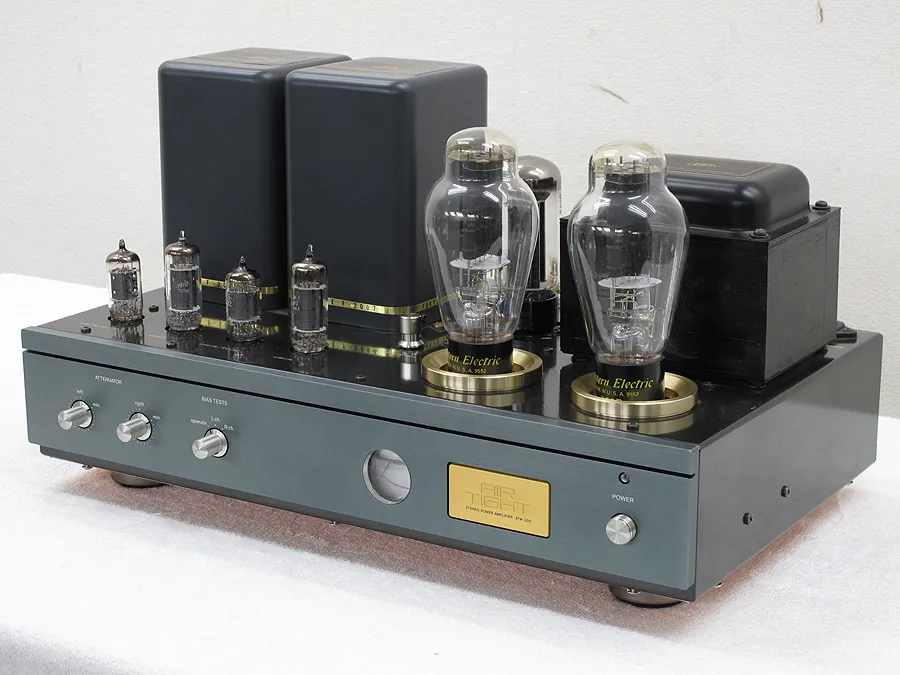 AIR TIGHT ATM-300 パワーアンプ WE300B 予備管付