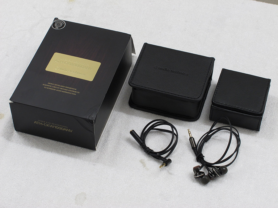 audio-technica ATH-CKM1000ANV イヤホン 元箱付