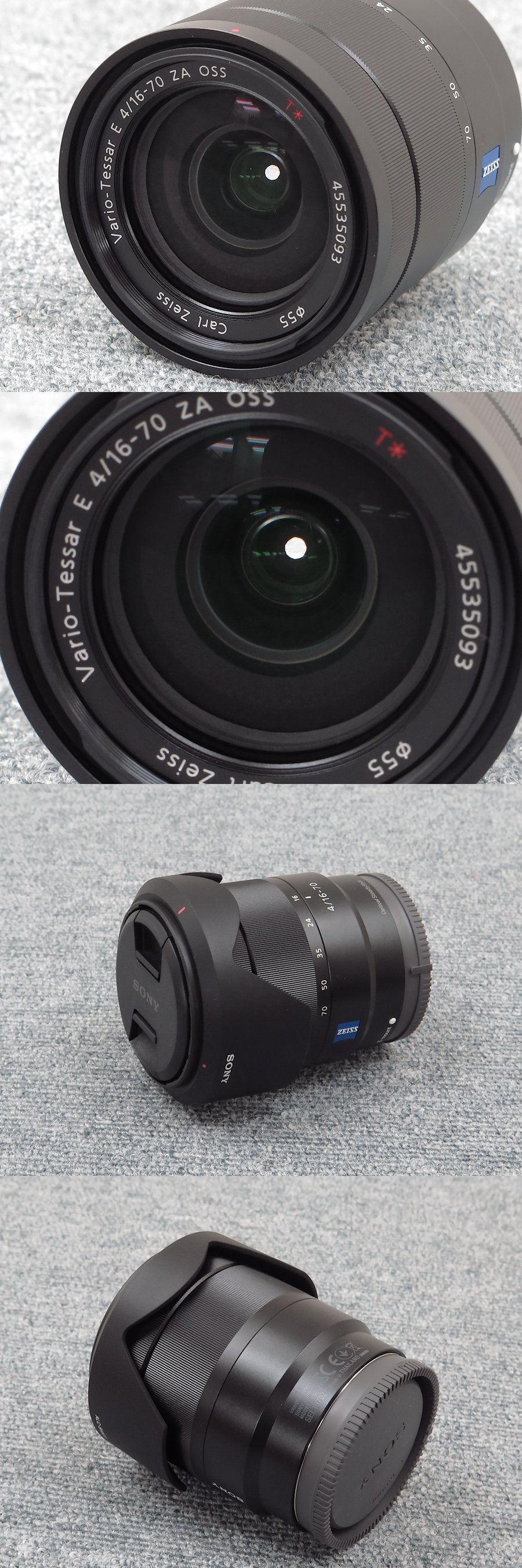 SONY - 元箱付き★美品★ソニー Vario-Tessar E 16-70mm 中古)SONY (ソニー) Vario-Tessar T* E 16-70mm F4 ZA OSS