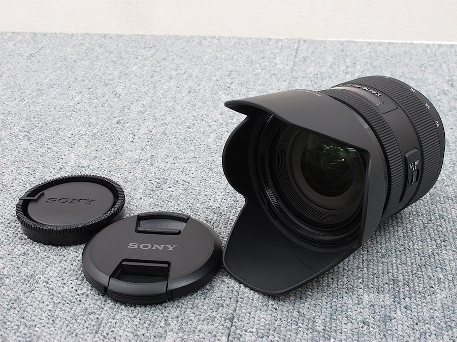 SONY DT16-50mm F2.8 SSM SAL1650 レンズ ソフトケース付 @27172