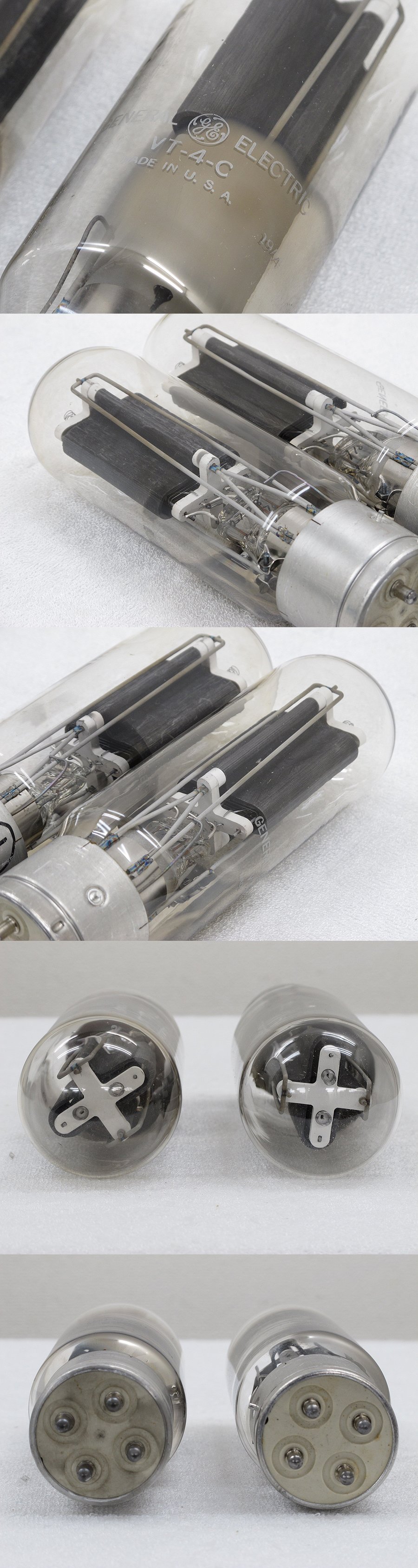 ゼネラルエレクトリック GE VT-4-C (2本) 真空管 @27179 / 中古