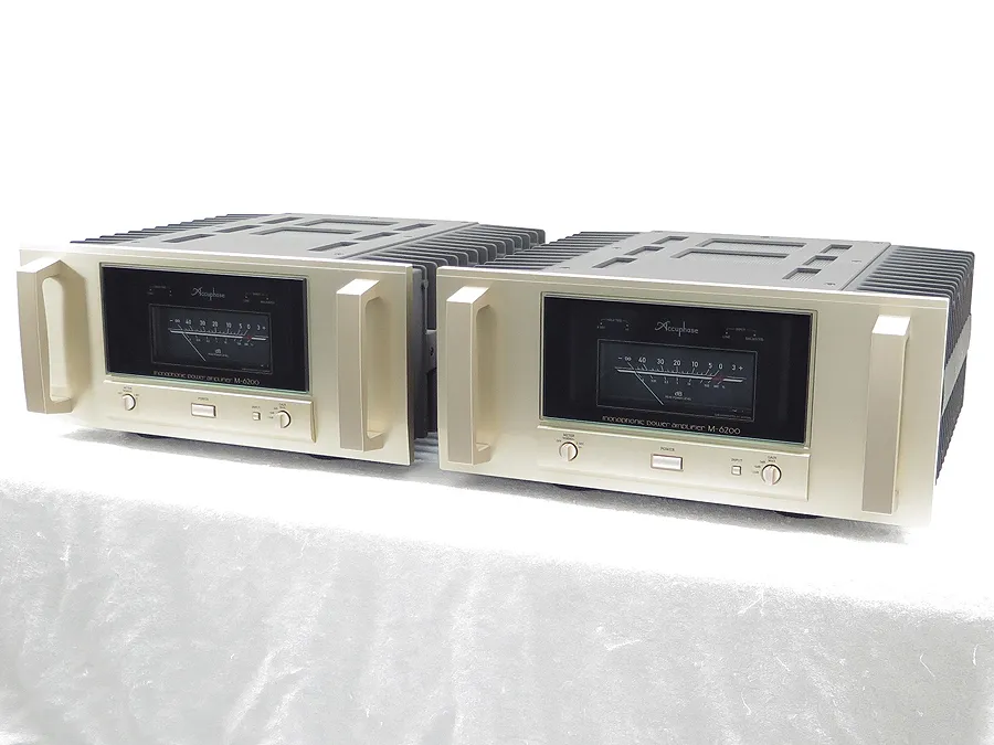 Accuphase M-6200 パワーアンプ ペア 保証残あり