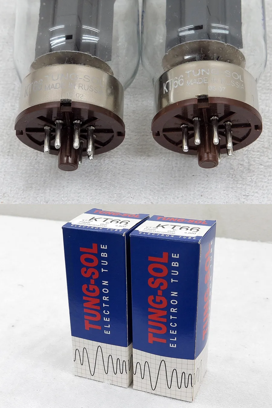 タングソル TUNG-SOL KT66(2本) 真空管 @27302｜中古オーディオ販売