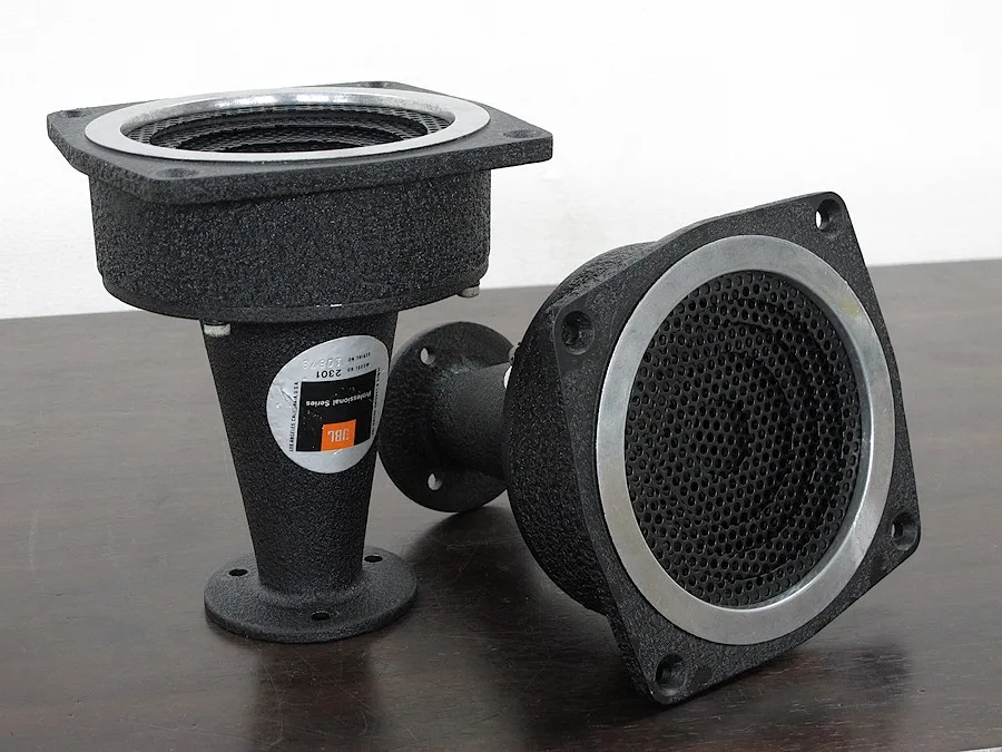 JBL 2301 1インチ用 音響レンズ付きホーン ペア