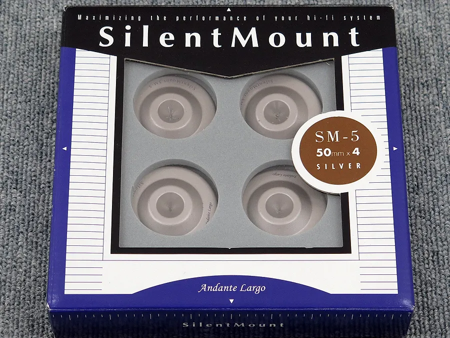 AndanteLargo SILENT MOUNT SM-5 インシュレーター 箱付