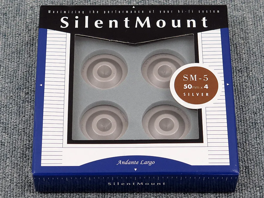 AndanteLargo SILENT MOUNT SM-5 インシュレーター 箱付