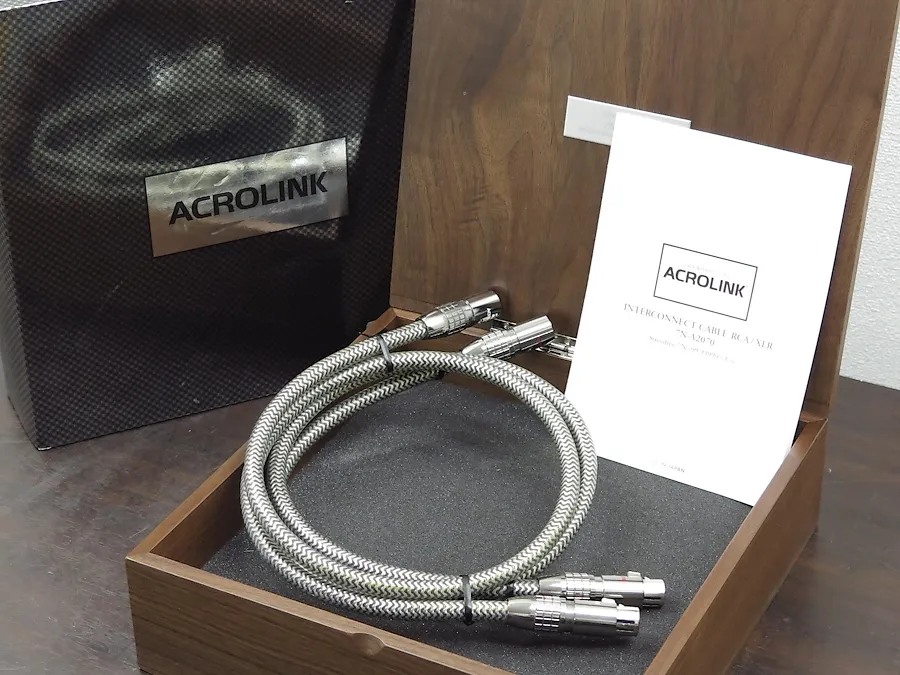 ACROLINK ACROTEC 7N-A2070XLR 1.0m XLRケーブル 元箱付