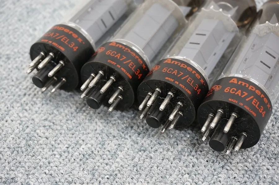 アンペレックス Amperex 6CA7/EL34(4本) 真空管 @24193｜中古