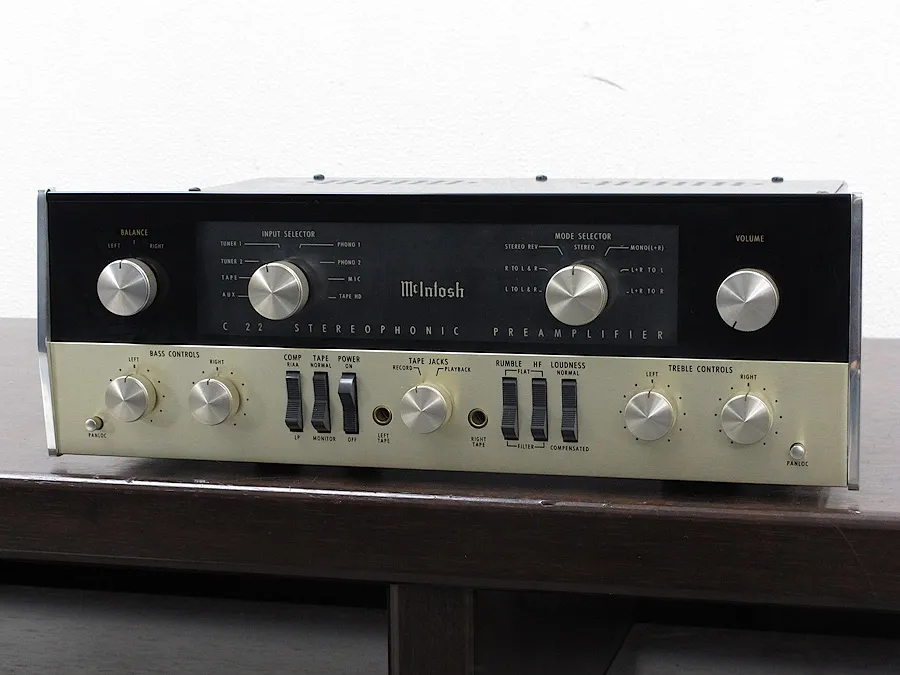マッキントッシュ Mcintosh C22 (オリジナル) プリアンプ