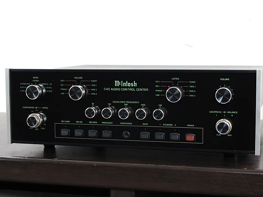 Mcintosh C40 プリアンプ 元箱付き 正規品