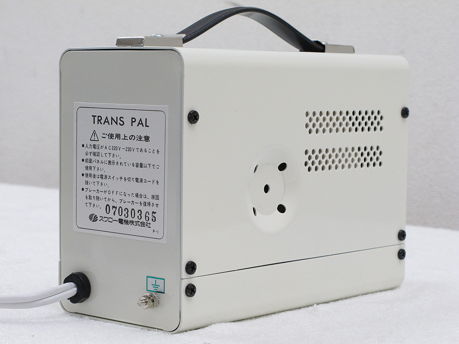 スワロー電機 PAL-1000EP ダウントランス 大容量変圧器 @27610 / 中古