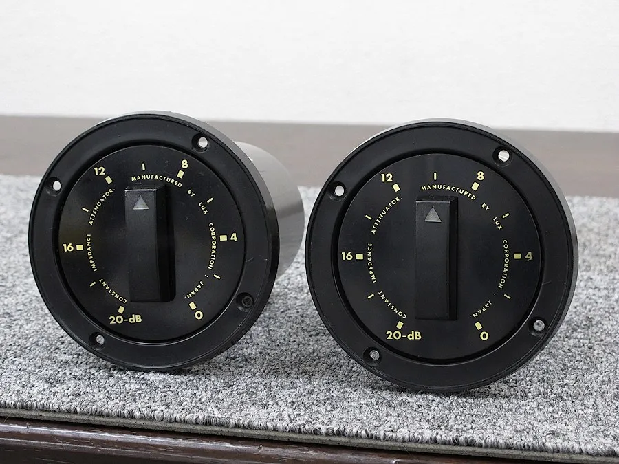 ラックスマン LUXMAN AS-6 ペア アッテネーター