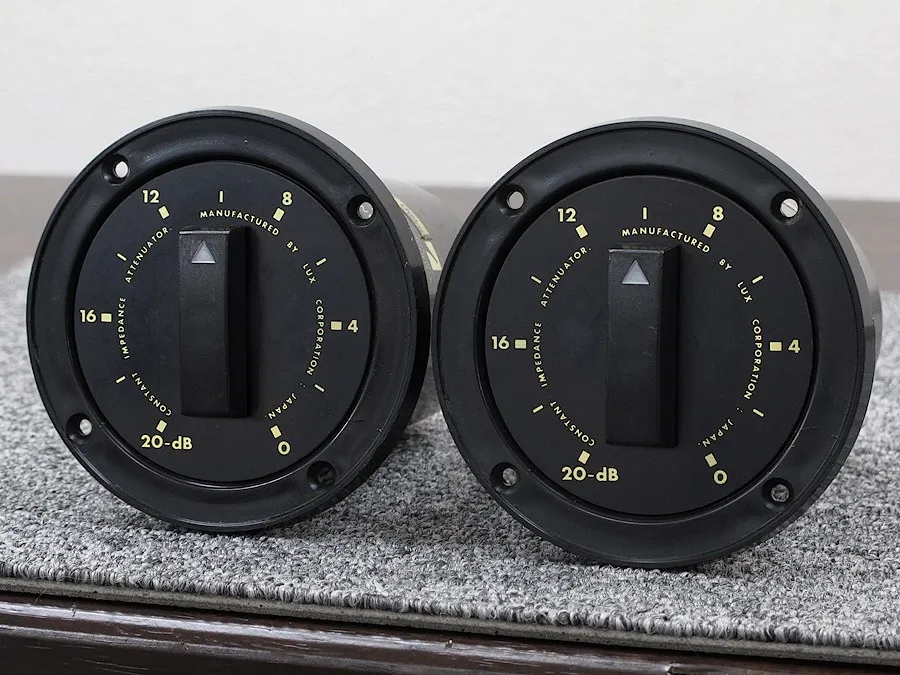 ラックスマン LUXMAN AS-6 ペア アッテネーター