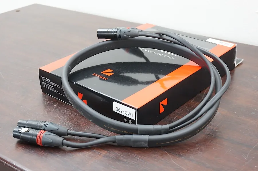 ラックスマン LUXMAN JPC-10000 XLRケーブル 1.25mペア