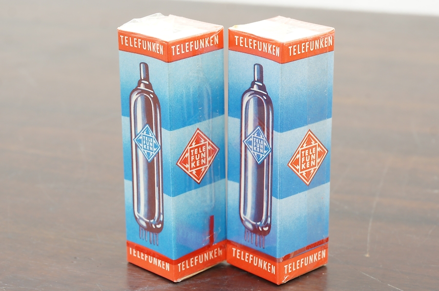 TELEFUNKEN ECC82 Smooth plate 12AU7 NOS管 未開封@27813 / 中古