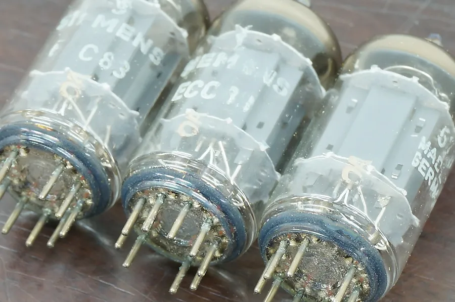 SIEMENS ECC83 12AX7 シーメンス NOS管3本セット @27815｜中古