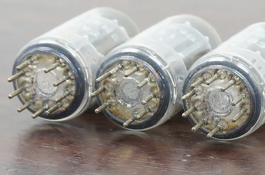 SIEMENS ECC83 12AX7 シーメンス NOS管3本セット @27815｜中古