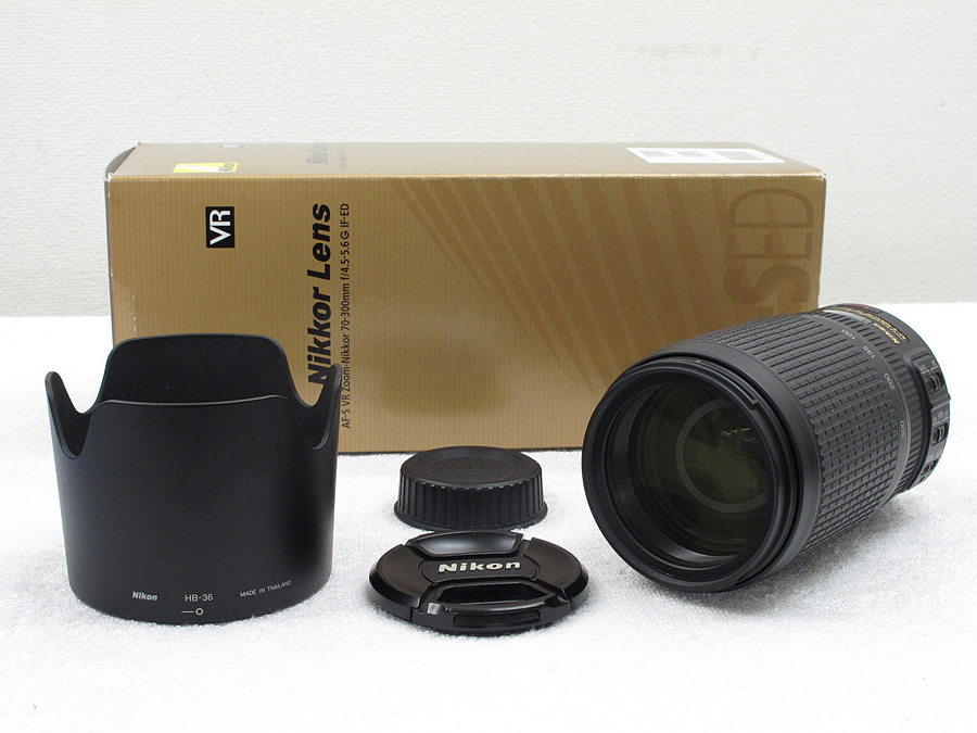 NIKON AF-S NIKKOR 70-300mm F4.5-5.6G ED VR レンズ @27849（販売済