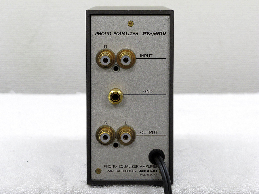 AUDIO CRAFT PE-5000 フォノイコライザー @27908 / 中古オーディオ買取、販売、通販のショップアフロオーディオ横浜