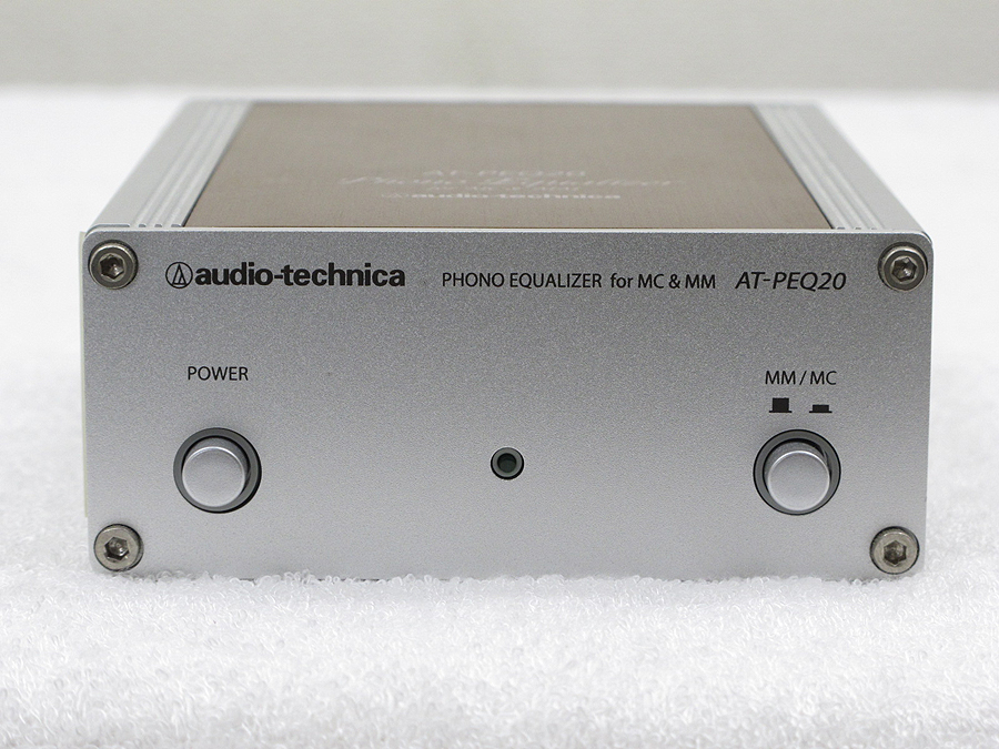 audio-technica AT-PEQ20 フォノイコライザー @28098 / 中古オーディオ買取、販売、通販のショップアフロオーディオ横浜