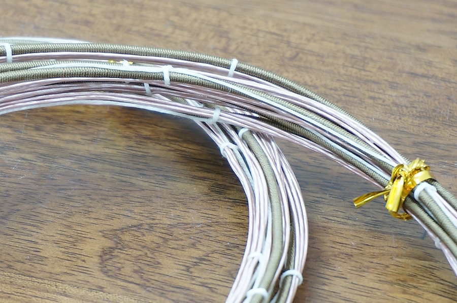 Victor ビクター リッツ線 スピーカーケーブル 10m ヴィンテージ 美品 美品】WESTERN SPIRITS リッツ線スピーカーケーブル @28130 / 中古