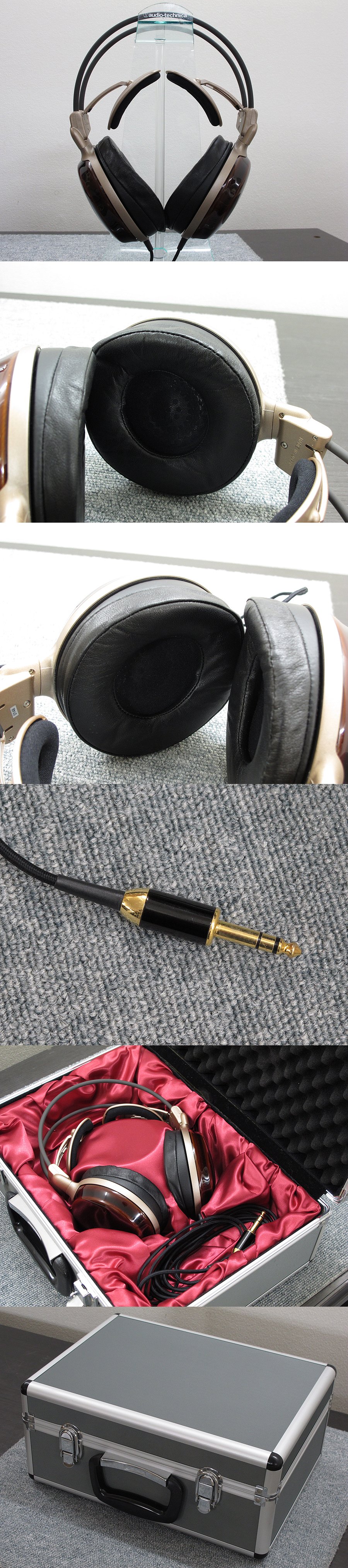 audio-technica ATH-W2002 ヘッドフォン ハードケース付 @28234 / 中古オーディオ買取、販売、通販のショップアフロ オーディオ横浜