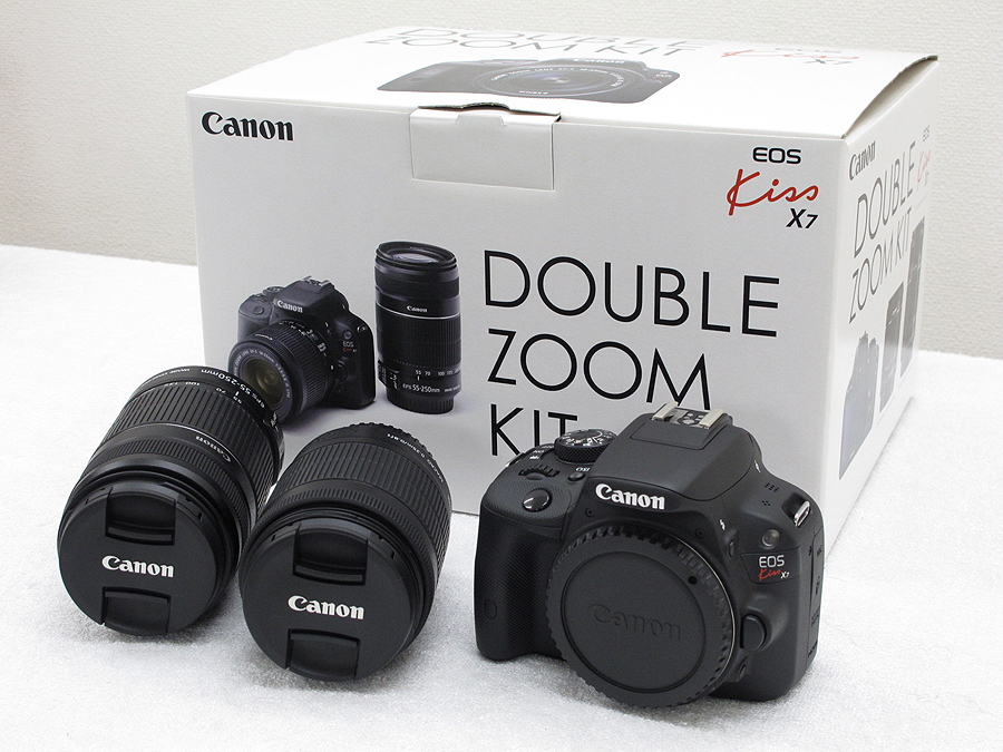 Canon EOS Kiss X7 Wズームキット デジタル一眼