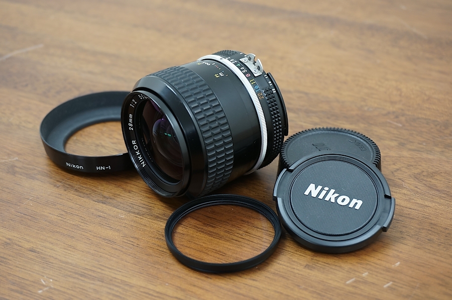 ニコン NIKON Ai NIKKOR 28mm 1:2 カメラレンズ