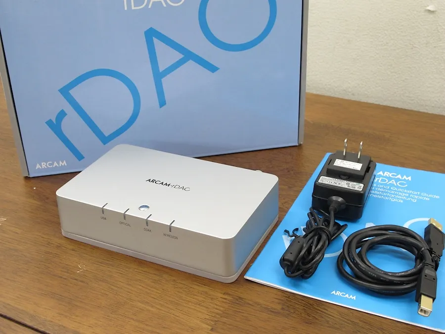 アーカム ARCAM rDAC USB D/Aコンバーター 元箱付き
