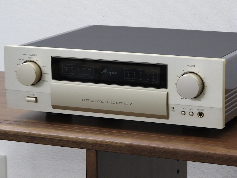 Accuphase C-2110 プリアンプ 元箱 保証付