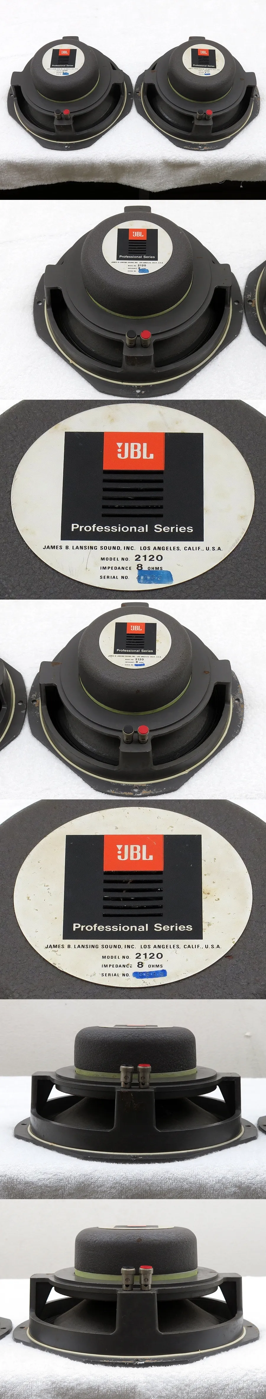 JBL 2120 フルレンジ (ペア) @28182｜中古オーディオ販売実績｜アフロ