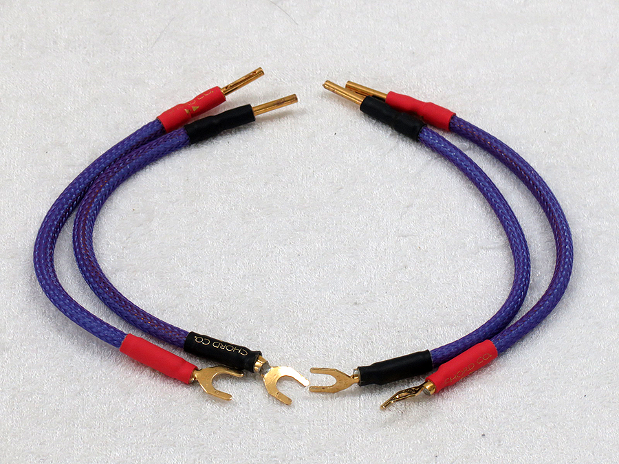CHORD INDIGO Jumper Lead 0.2m ジャンパーケーブル 4本