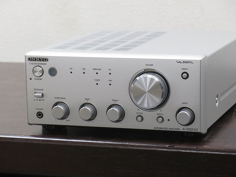 ONKYO オンキョー INTEC 205 A-905FX2 INTEGRATED AMPLIFIER 取扱説明