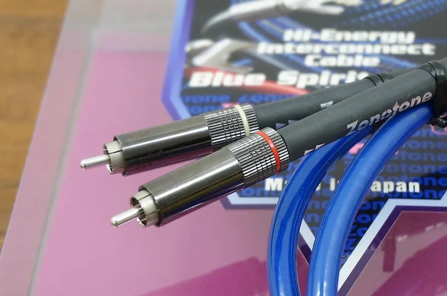Zonotone Blue Spirit-777AC RCAケーブル 1.0m ペア @28430｜中古