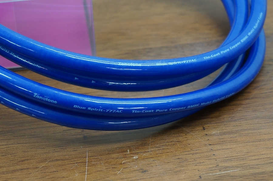 Zonotone Blue Spirit-777AC RCAケーブル 1.0m ペア @28430 /  中古オーディオ買取、販売、通販のショップアフロオーディオ横浜