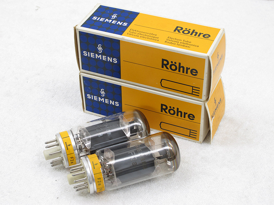 シーメンス SIEMENS F2a(2本) 真空管 4極ビーム管 @28493 / 中古
