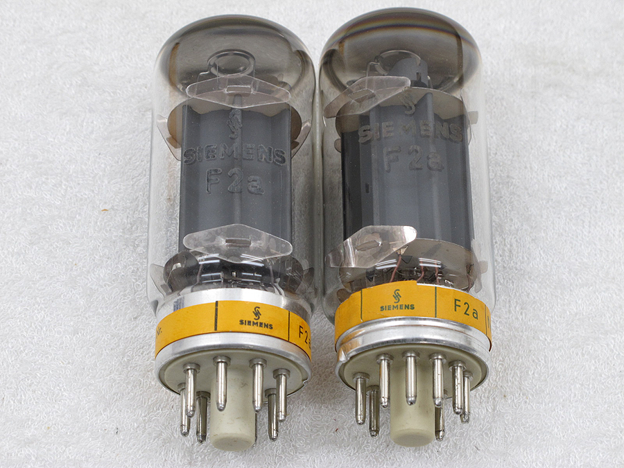 シーメンス SIEMENS F2a(2本) 真空管 4極ビーム管 @28493 / 中古