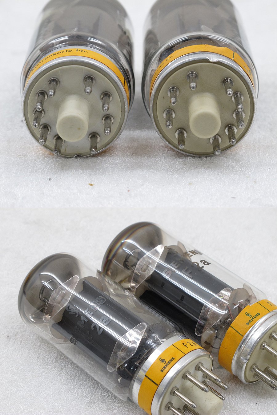 シーメンス SIEMENS F2a(2本) 真空管 4極ビーム管 @28493 / 中古