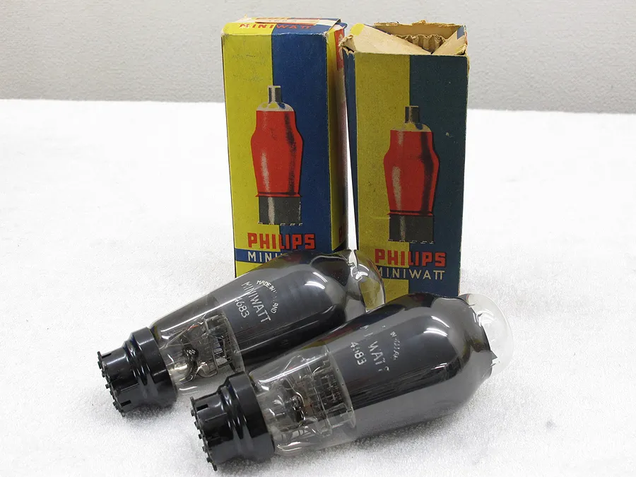 フィリップス PHILIPS 4683(2本) 真空管 三極出力管