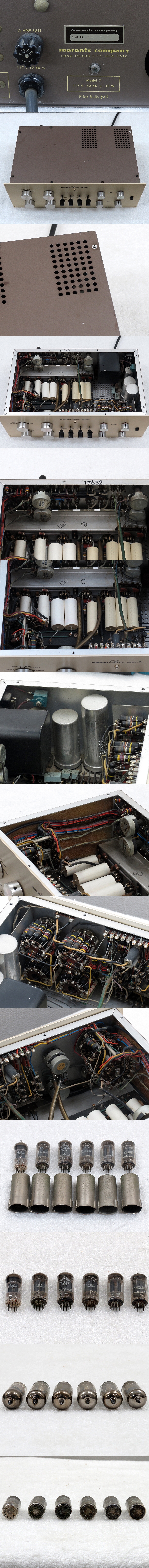 【最終価格】marantz 7 真空管プリアンプ マランツ Marantz Model 7 プリアンプ オリジナル @28104 / 中古