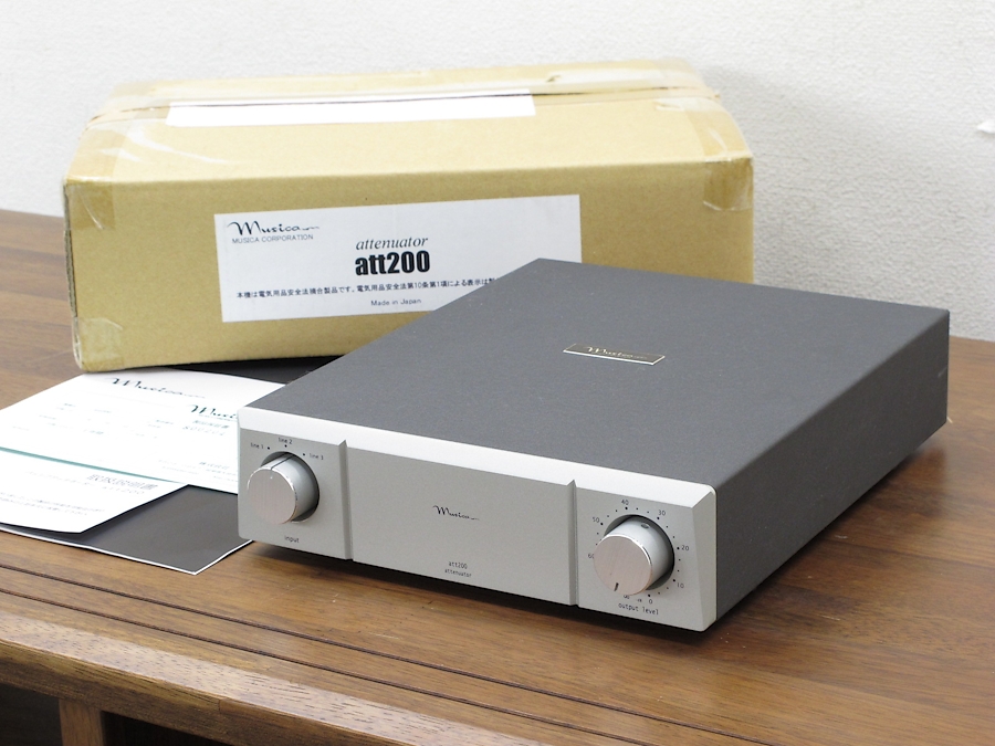 musica att64 ムジカ パッシブアッテネーター 株式会社ムジカコーポレーション