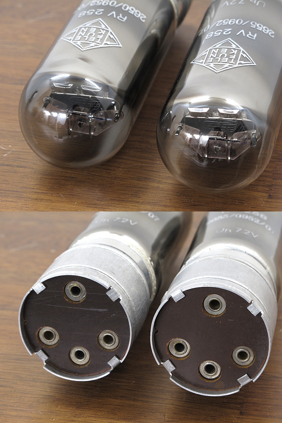 テレフンケン TELEFUNKEN RV258(2本) 真空管 出力管 @28458 / 中古