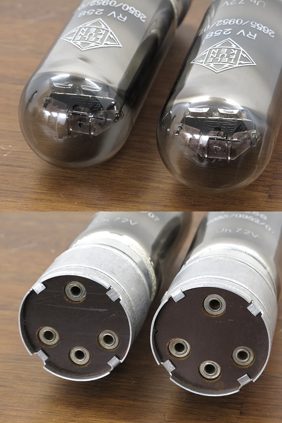 テレフンケン TELEFUNKEN RV258(2本) 真空管 出力管 @28458｜中古